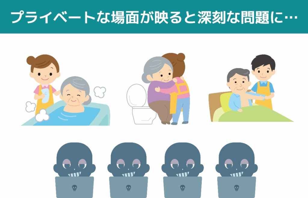 プライベートな場面が映ると深刻な問題に…