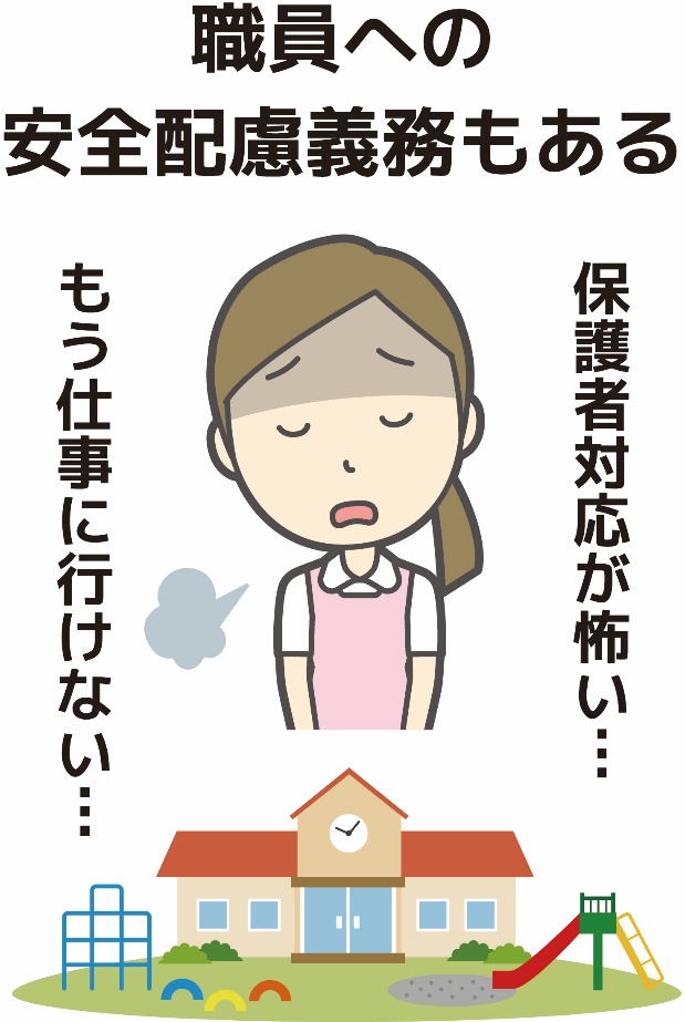 職員への安全配慮義務もある